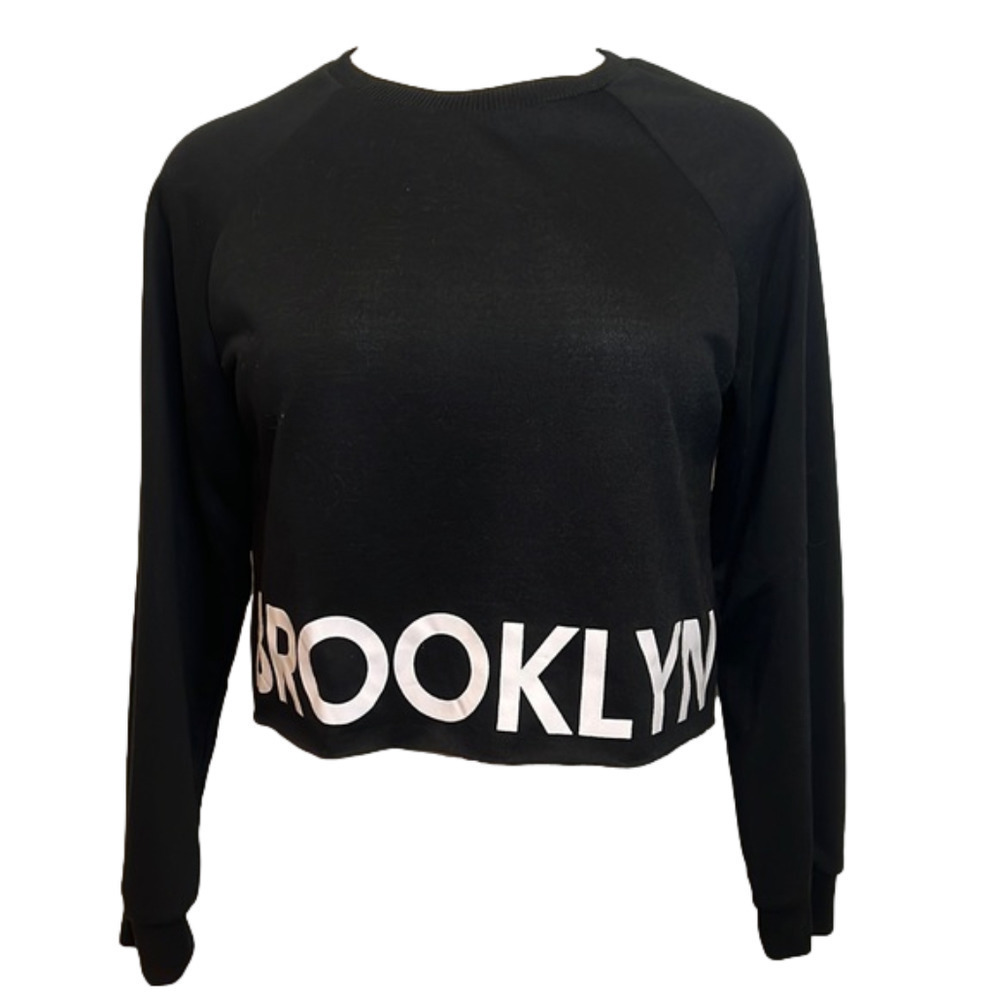 Brooklyn Cropped Top Sweatshirt